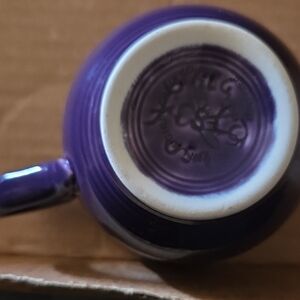 Purple Ceramic Mug by Feistaware